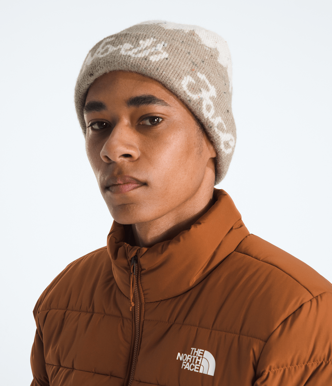 The North Face Cabin Mountainscape Beanie